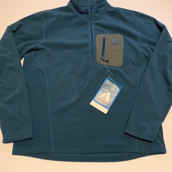 🆕 First Ascent Blue Fleece Base Layer - Men’s Size Large - Picture 4 of 6